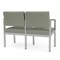 Lesro Lenox 2 Seat Tandem Seating W/ No Center Arm, 43.5 in W 24.5 in L 32 in H LS2101 - alternate 2
